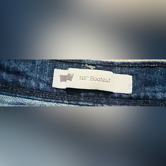 Y2K Levi's Womens 515 Denim Jeans Flap Pockets Bootcut size 14 - Picture 6 of 7